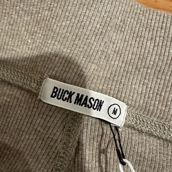 NWT Buck Mason Surplus Rib Weekender Pant in Marled Bluff size M - Picture 4 of 13